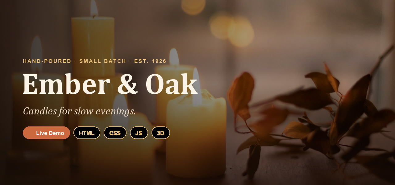 Ember & Oak preview